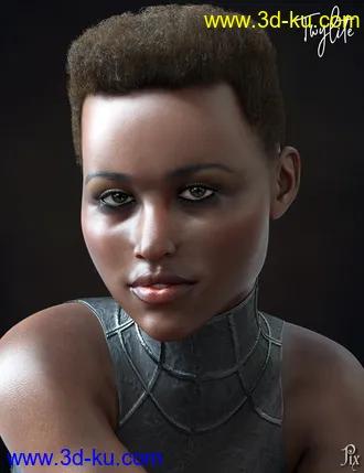 3D打印模型Pix Twylite HD for Genesis 8 Female的图片