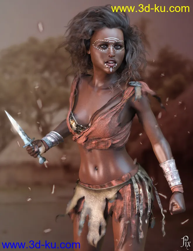 Pix Twylite HD for Genesis 8 Female模型的图片6