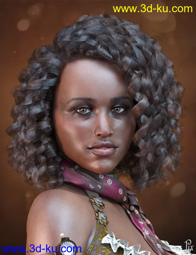Pix Twylite HD for Genesis 8 Female模型的图片9