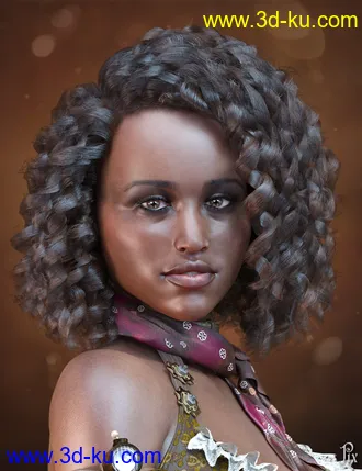 3D打印模型Pix Twylite HD for Genesis 8 Female的图片