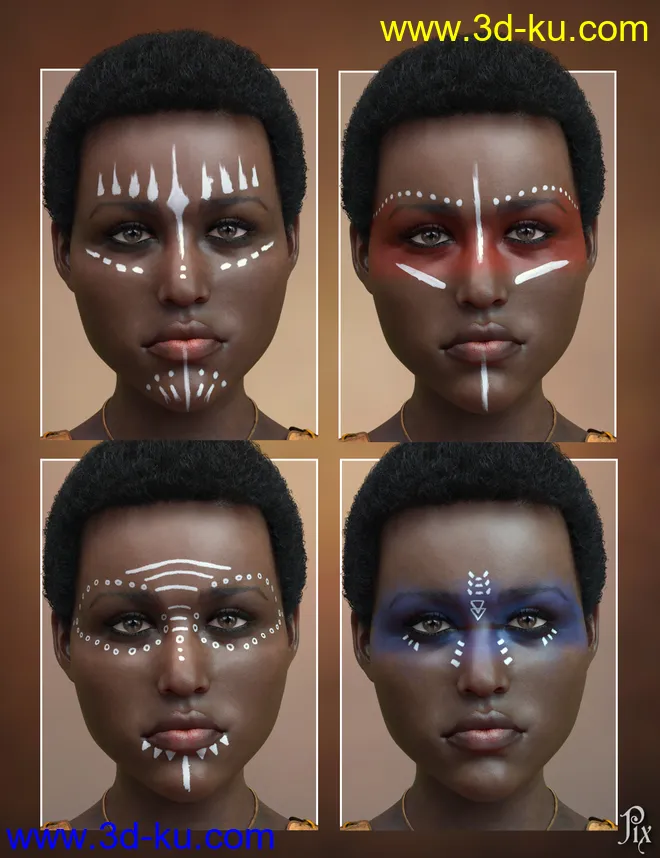 Pix Twylite HD for Genesis 8 Female模型的图片12