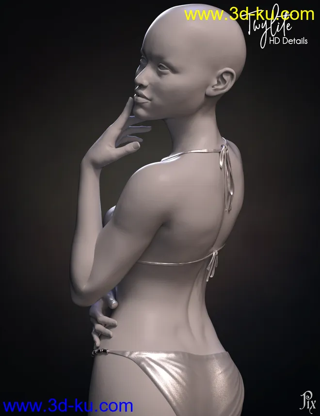 Pix Twylite HD for Genesis 8 Female模型的图片13