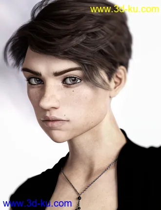 3D打印模型Pixel HD for Genesis 8 Female的图片