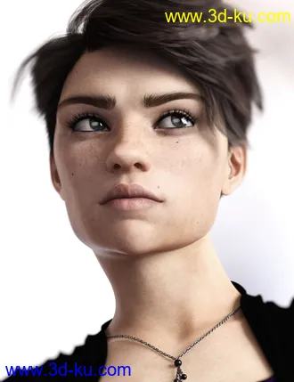3D打印模型Pixel HD for Genesis 8 Female的图片