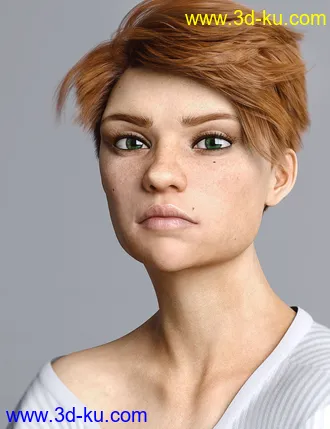 3D打印模型Pixel HD for Genesis 8 Female的图片