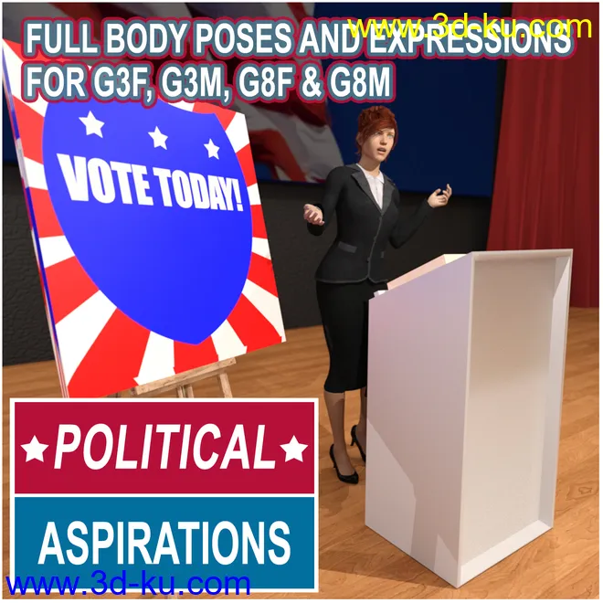 Political Aspirations for G3 & G8模型的图片1