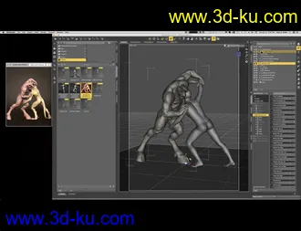 3D打印模型Powerful Poses - How to Create Dynamic Pose Sets的图片