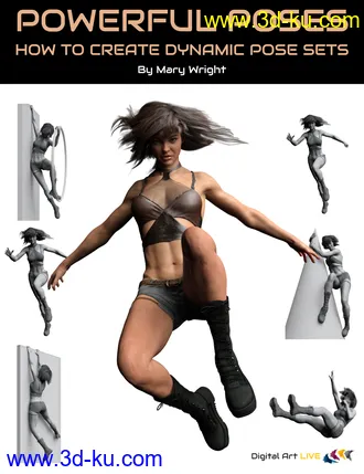 3D打印模型Powerful Poses - How to Create Dynamic Pose Sets的图片
