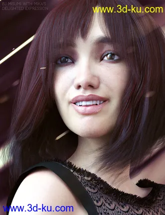 3D打印模型PTF Cheer for Everyone! Expressions for Genesis 8的图片