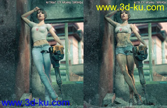 PTF Grungy Threads模型的图片4