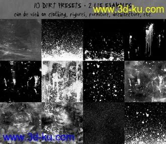 3D打印模型PTF Grungy Threads的图片