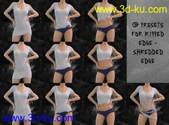 3D打印模型PTF Grungy Threads的图片