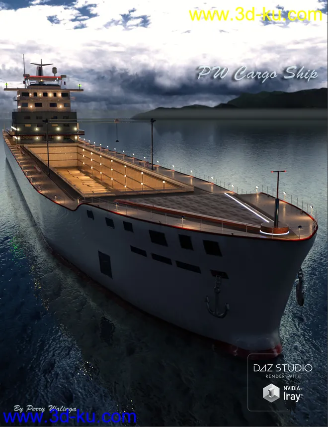 PW Cargo Ship模型的图片1