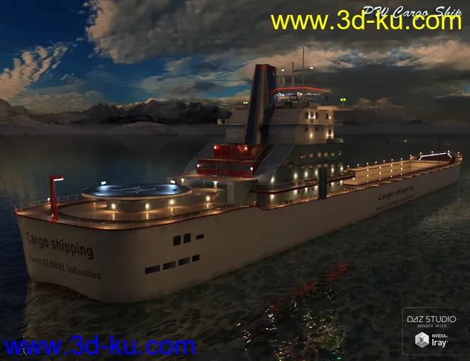 PW Cargo Ship模型的图片7