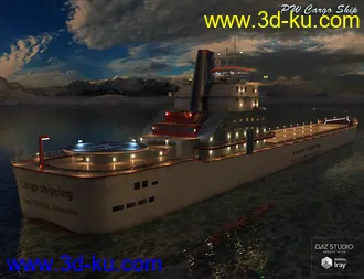 3D打印模型PW Cargo Ship的图片