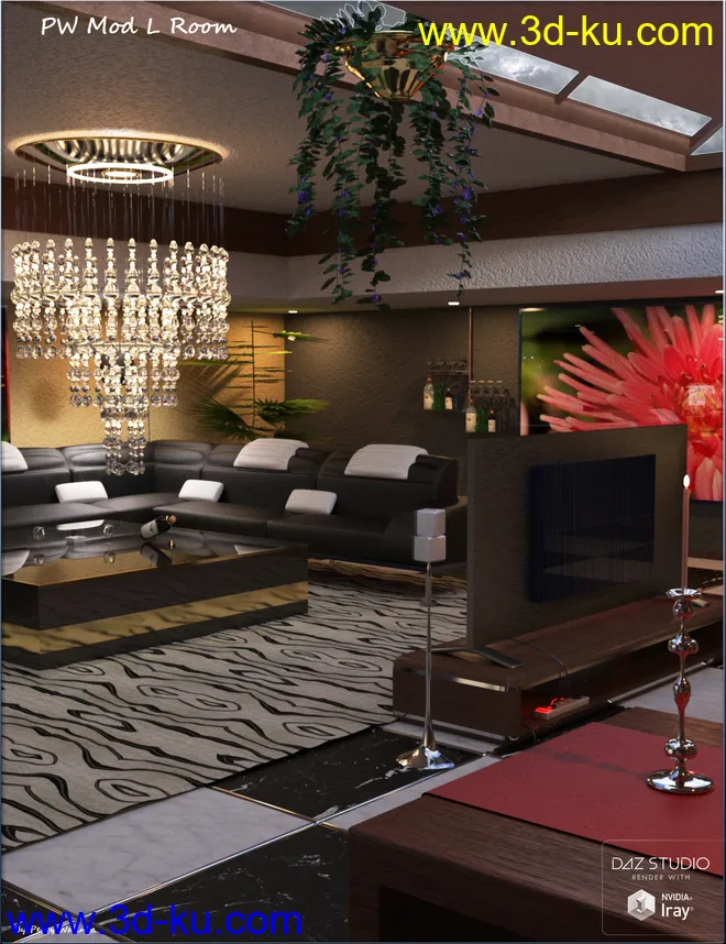 PW Mod Living Room模型的图片1
