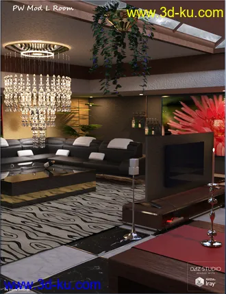 3D打印模型PW Mod Living Room的图片