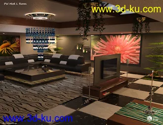 3D打印模型PW Mod Living Room的图片