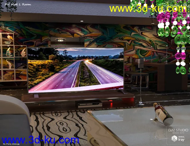 PW Mod Living Room模型的图片3