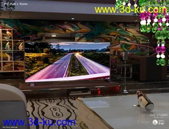 3D打印模型PW Mod Living Room的图片