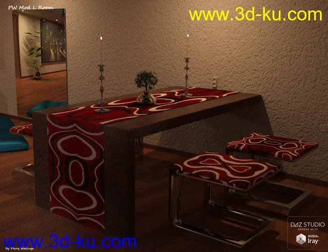 PW Mod Living Room模型的图片5