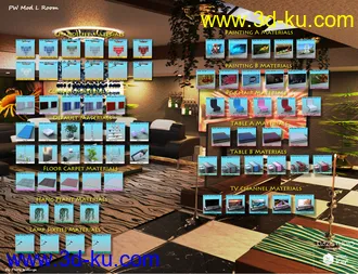 3D打印模型PW Mod Living Room的图片