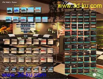 3D打印模型PW Mod Living Room的图片