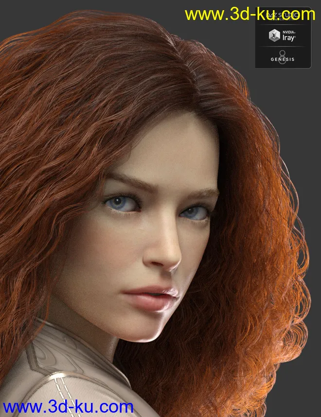 Queenie HD for Genesis 8 Female模型的图片1