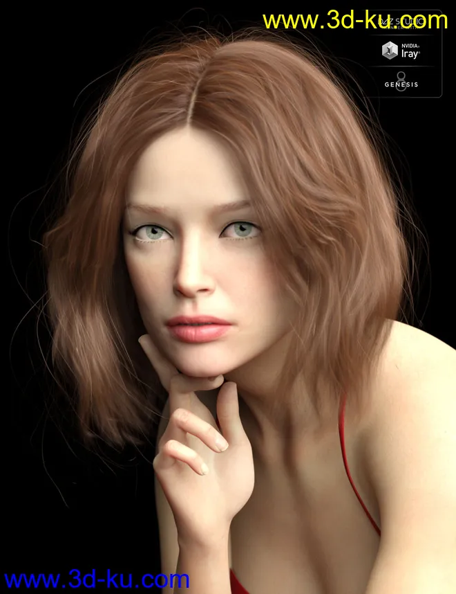 Queenie HD for Genesis 8 Female模型的图片2