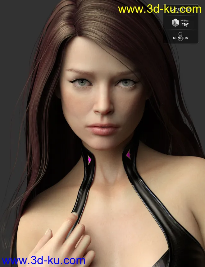 Queenie HD for Genesis 8 Female模型的图片3