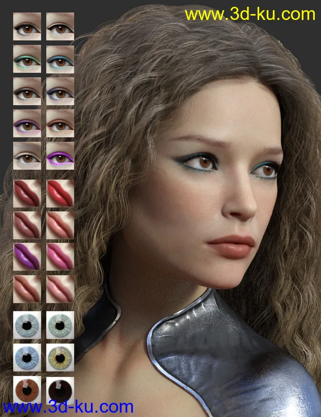 Queenie HD for Genesis 8 Female模型的图片7