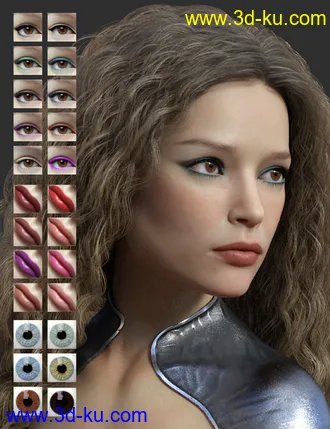 3D打印模型Queenie HD for Genesis 8 Female的图片