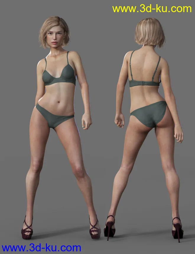 Queenie HD for Genesis 8 Female模型的图片8
