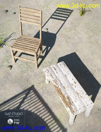 3D打印模型Ranch Campfire Scene的图片