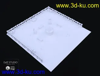 3D打印模型Ranch Campfire Scene的图片