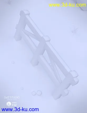 3D打印模型Ranch Campfire Scene的图片