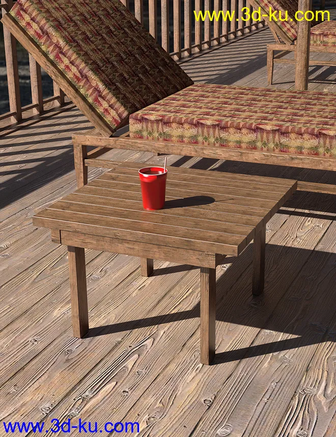 Ranch Pool Deck模型的图片4