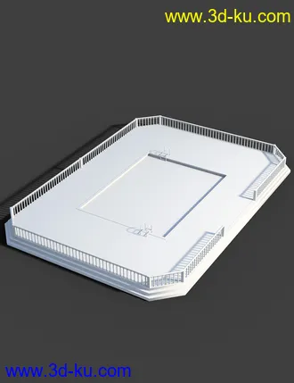 3D打印模型Ranch Pool Deck的图片
