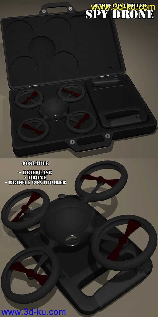 RC Spy Drone模型的图片1