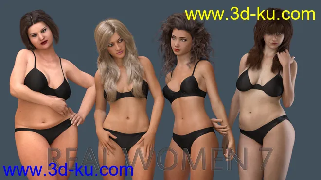 Real Women 7 for G8F模型的图片1