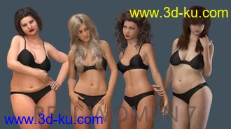 3D打印模型Real Women 7 for G8F的图片