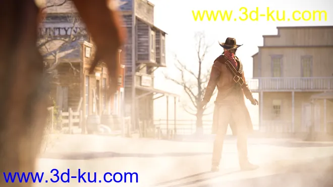 Realistic Wild West Tutorial模型的图片2