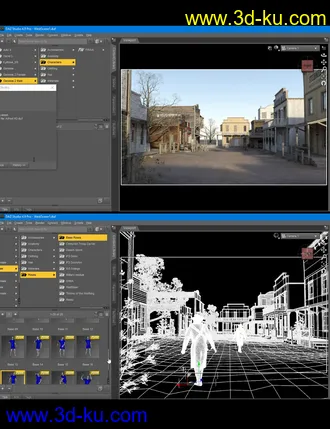 3D打印模型Realistic Wild West Tutorial的图片