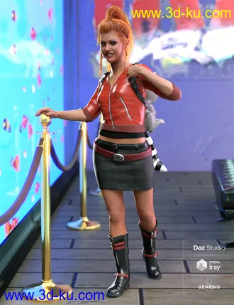 3D打印模型Renardeau Outfit Textures的图片
