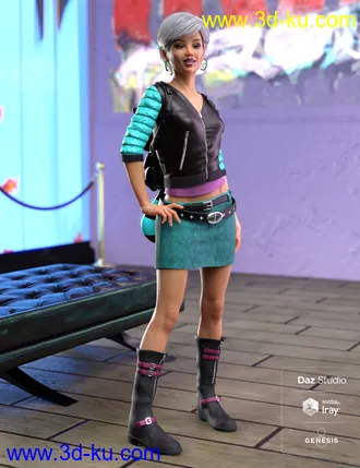 3D打印模型Renardeau Outfit Textures的图片