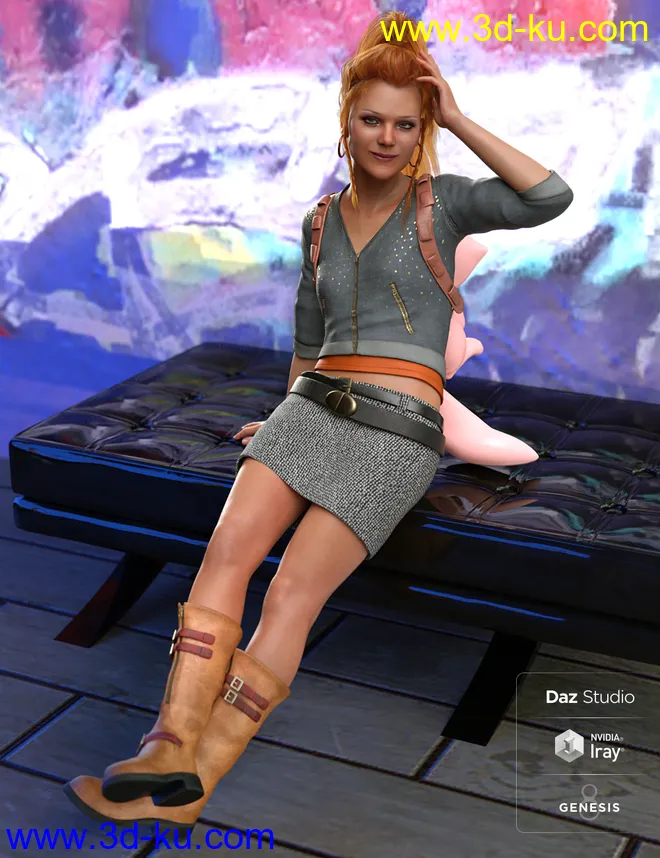 Renardeau Outfit Textures模型的图片4