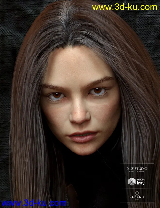 Rhogue HD for Genesis 8 Female模型的图片1