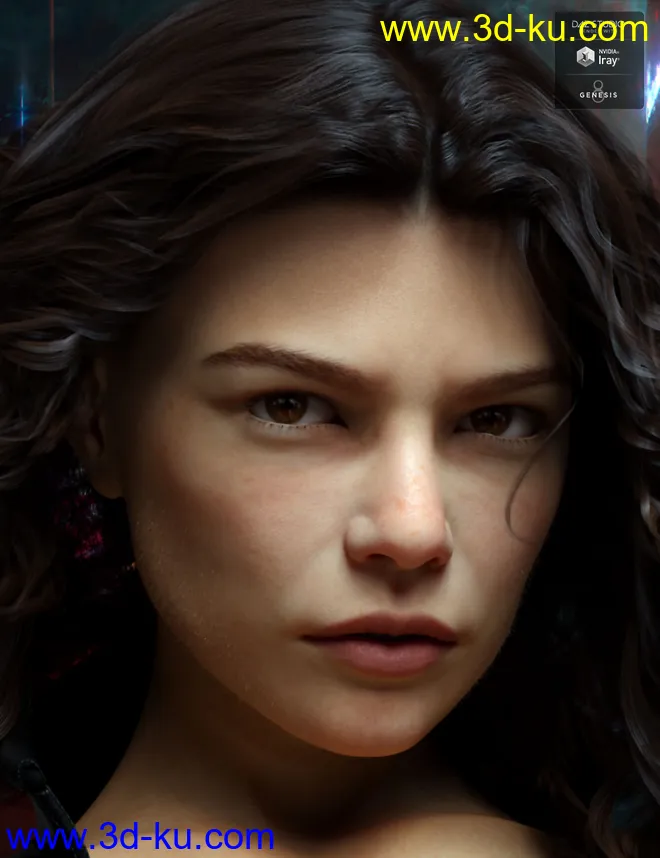Rhogue HD for Genesis 8 Female模型的图片2