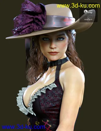3D打印模型Rhogue HD for Genesis 8 Female的图片
