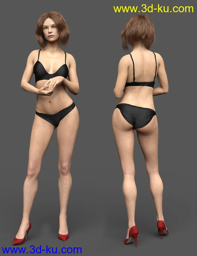Rhogue HD for Genesis 8 Female模型的图片5
